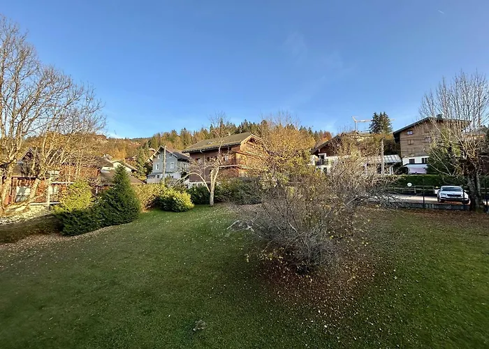 + à Megève, 4 Couchages, 500m Des Remontées, Balcon Sud, Parking Inclus - Fr-1-597-34