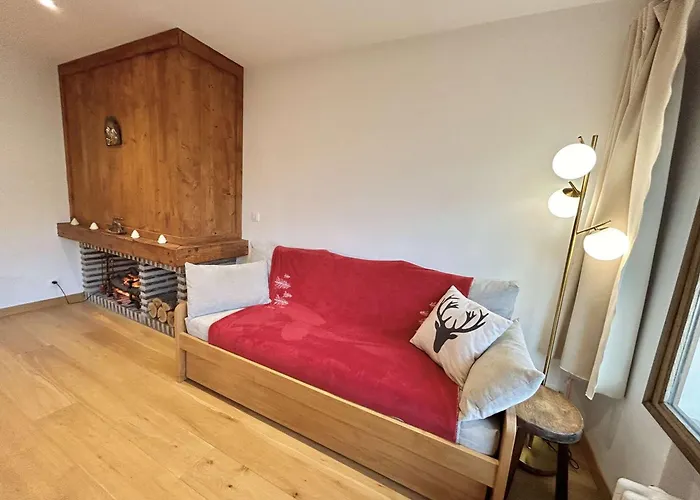 + à Megève, 4 Couchages, 500m Des Remontées, Balcon Sud, Parking Inclus - Fr-1-597-34 *