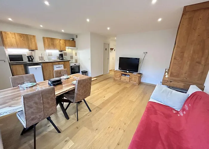 アパート + A Megeve, 4 Couchages, 500m Des Remontees, Balcon Sud, Parking Inclus - Fr-1-597-34